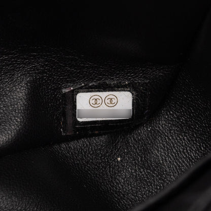 Chanel 2020 Black/White Tweed River Of Pearls Flap Bag