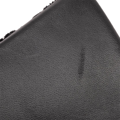 Chanel 2020 Black/White Tweed River Of Pearls Flap Bag