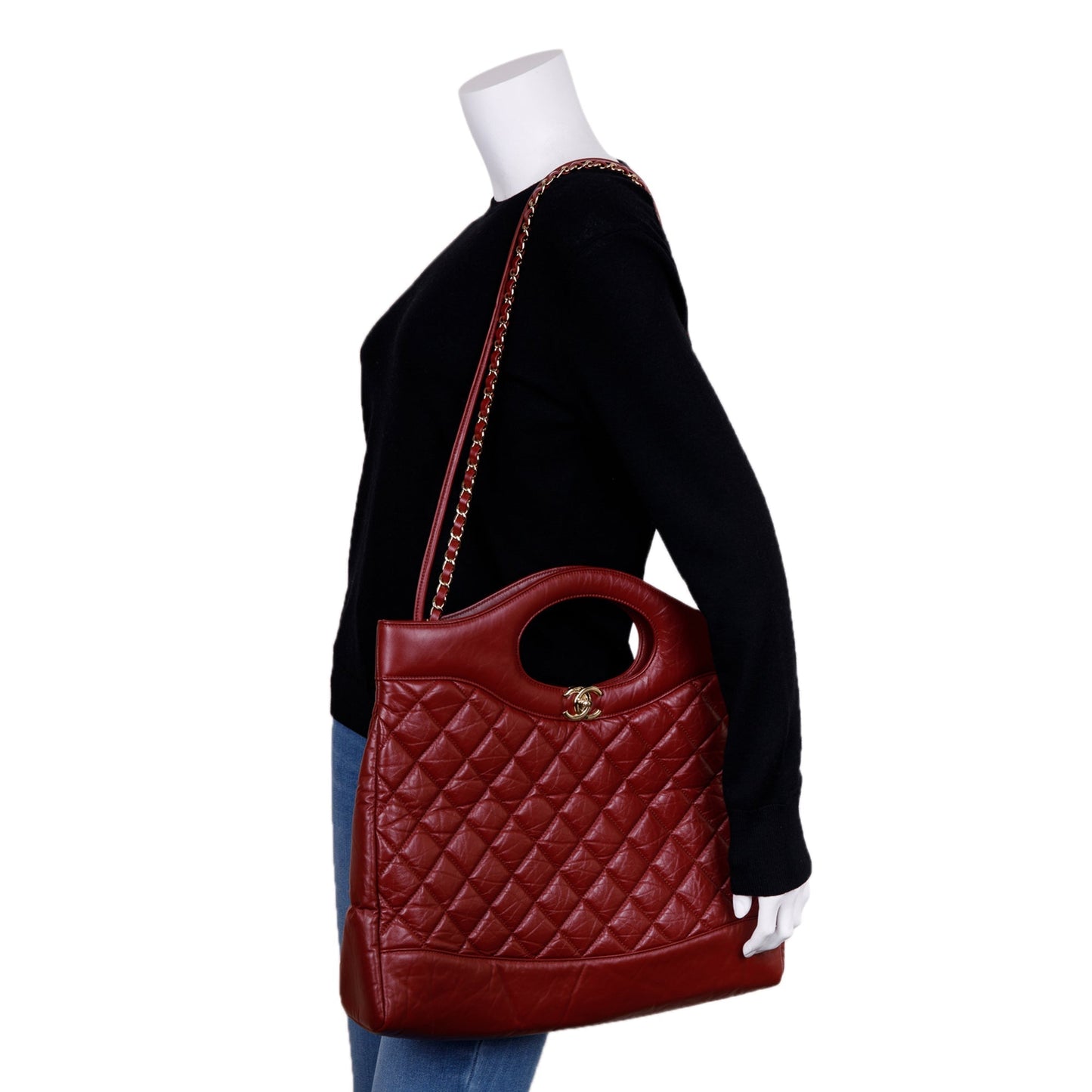 Chanel 2020 Large Quilted 31 Shopping Tote