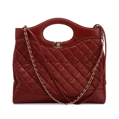 Chanel 2020 Large Quilted 31 Shopping Tote