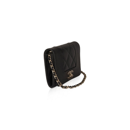 Chanel 2020 Mademoiselle Mini Wallet on Chain Crossbody Bag