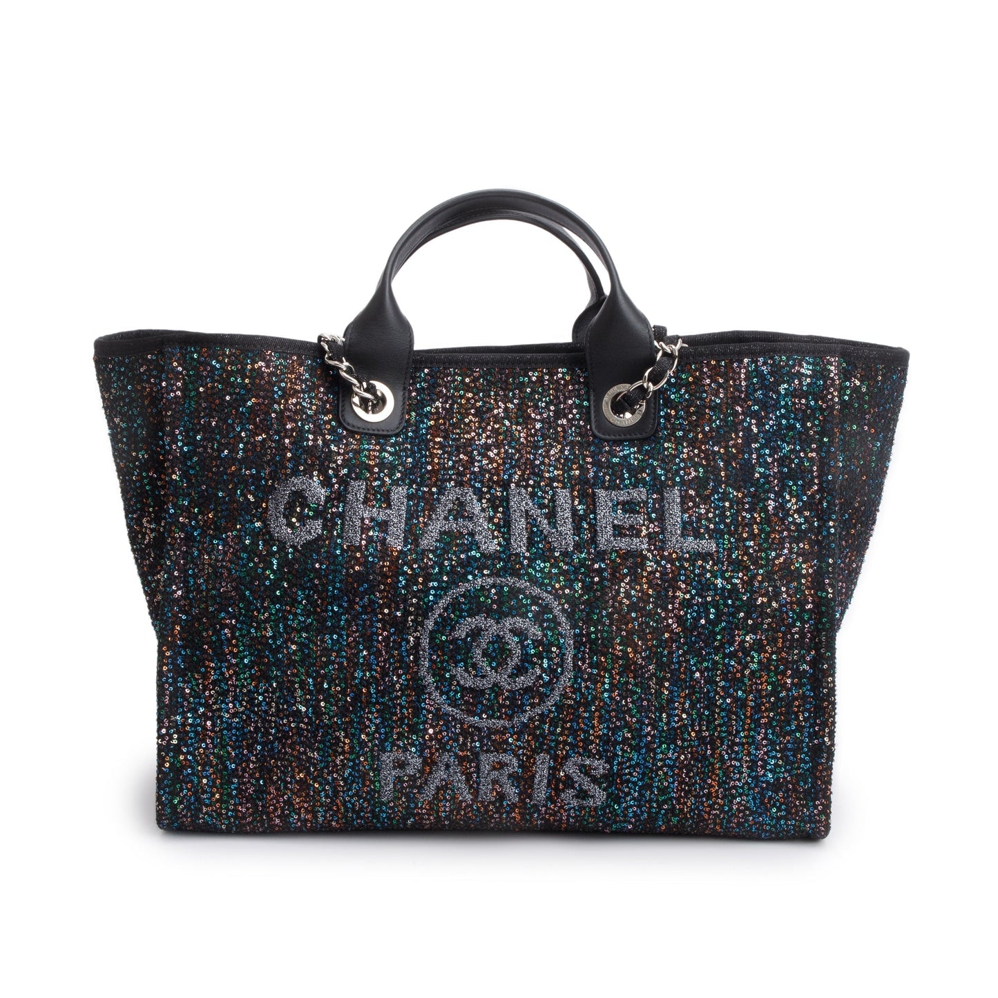 Chanel 2020 Medium Sequin Deauville Tote