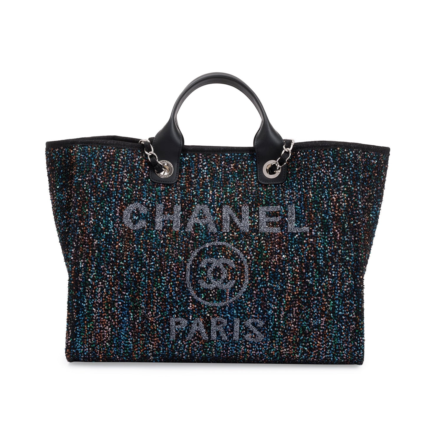 Chanel 2020 Medium Sequin Deauville Tote