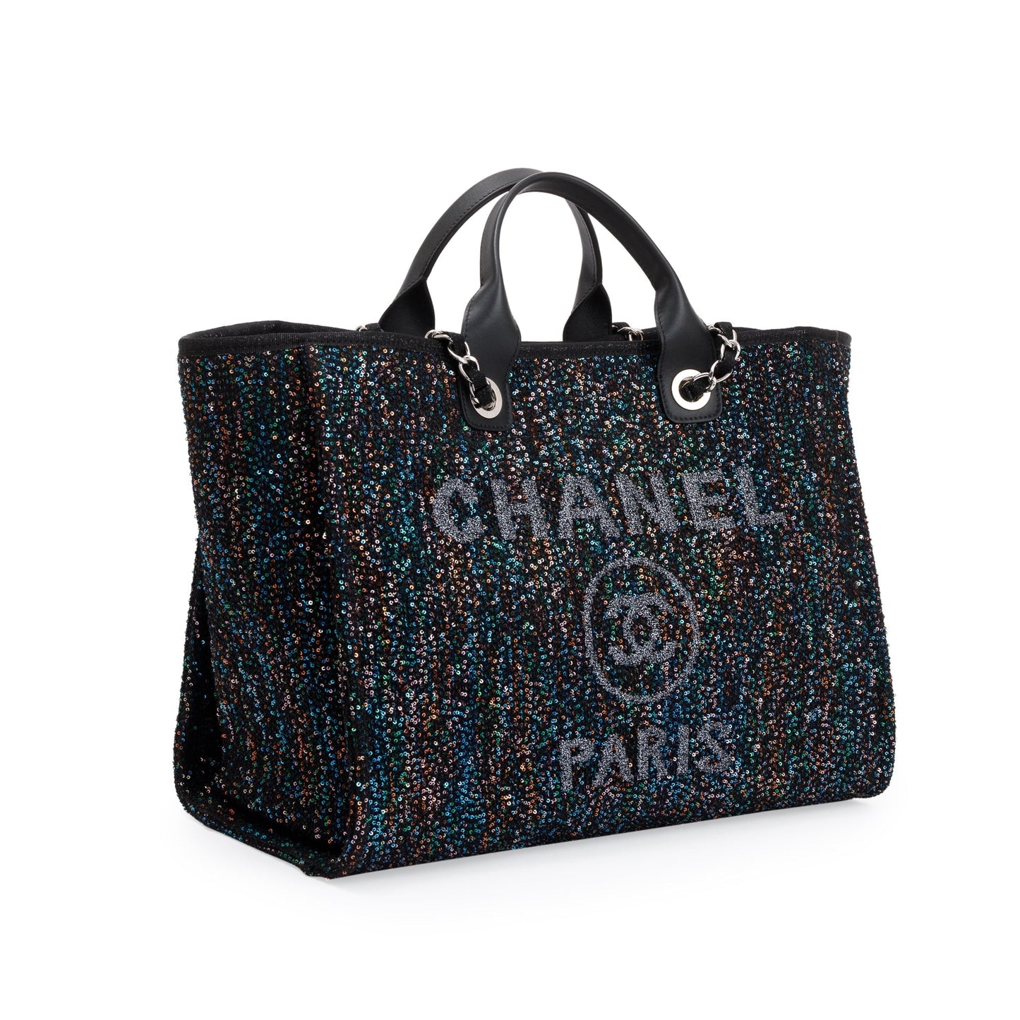 Chanel 2020 Medium Sequin Deauville Tote
