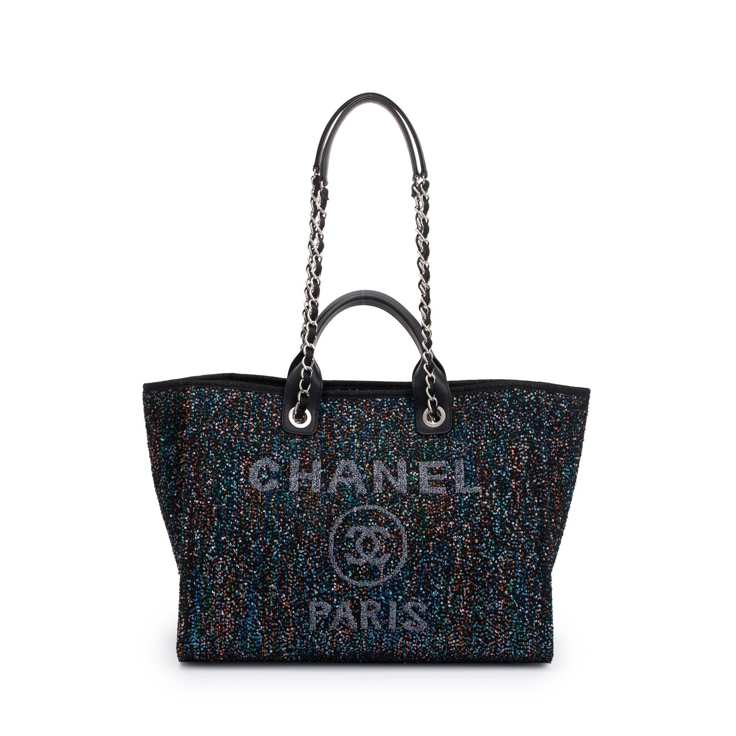 Chanel 2020 Medium Sequin Deauville Tote