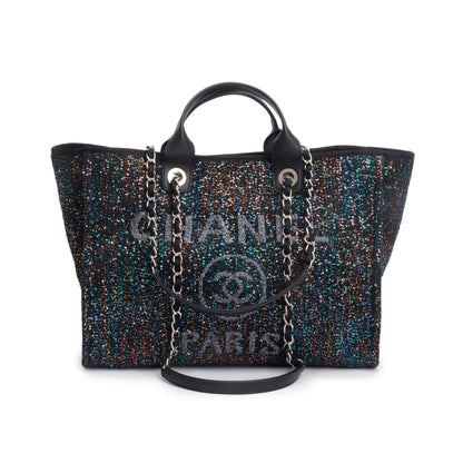 Chanel 2020 Medium Sequin Deauville Tote