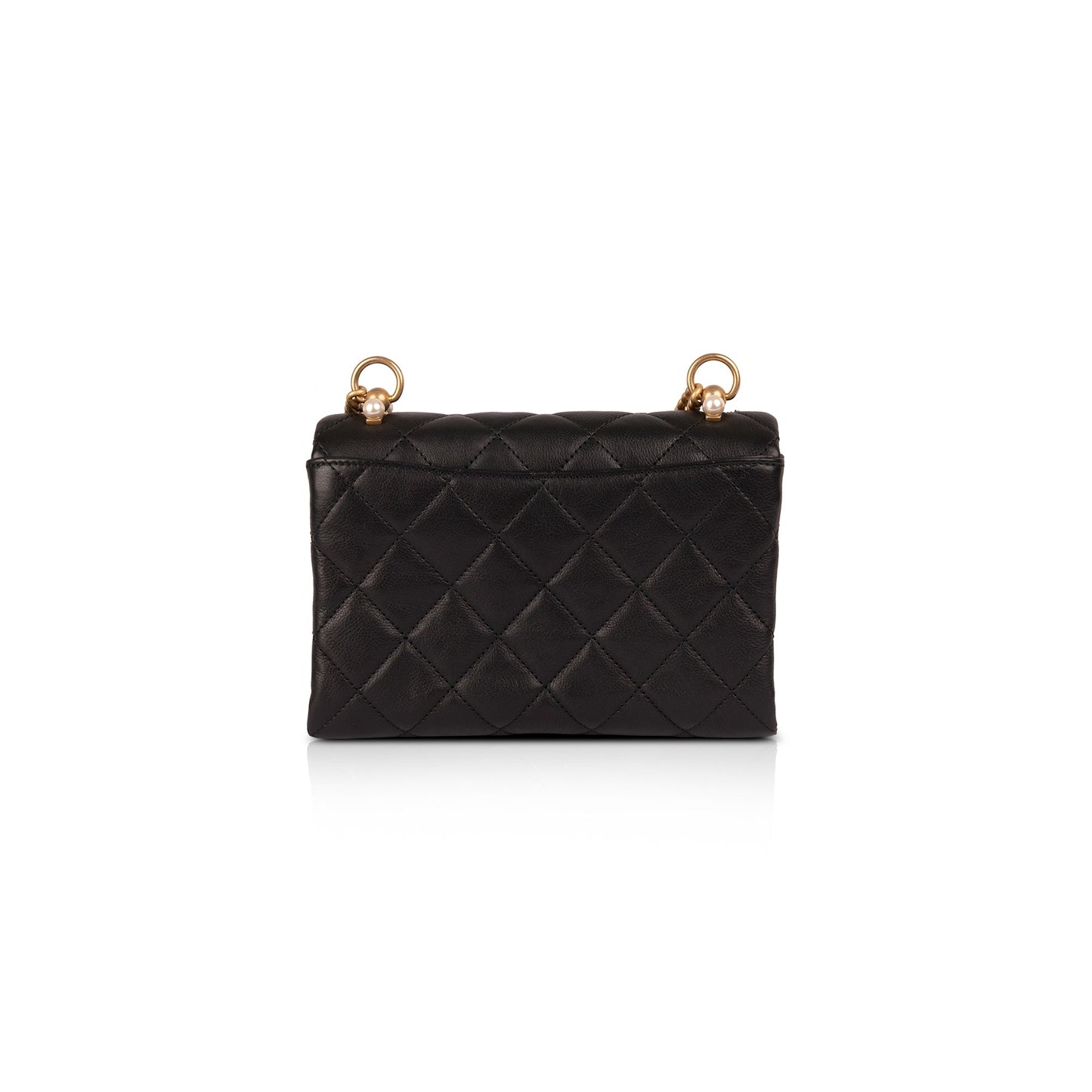 Chanel 2020 Small CC Pearl Accordion Flap Bag