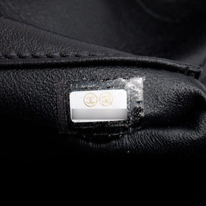 Chanel 2021 Black Quilted Lambskin Trendy CC Small Top Handle Flap Bag