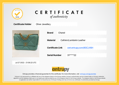 Chanel 2021 Medium 19 Flap Bag