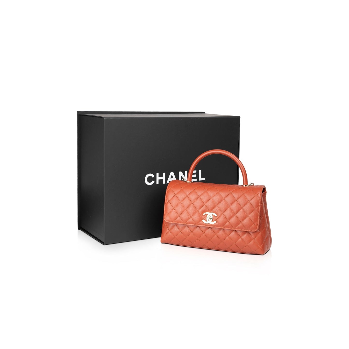 Chanel 2021 Medium Coco Handle Bag