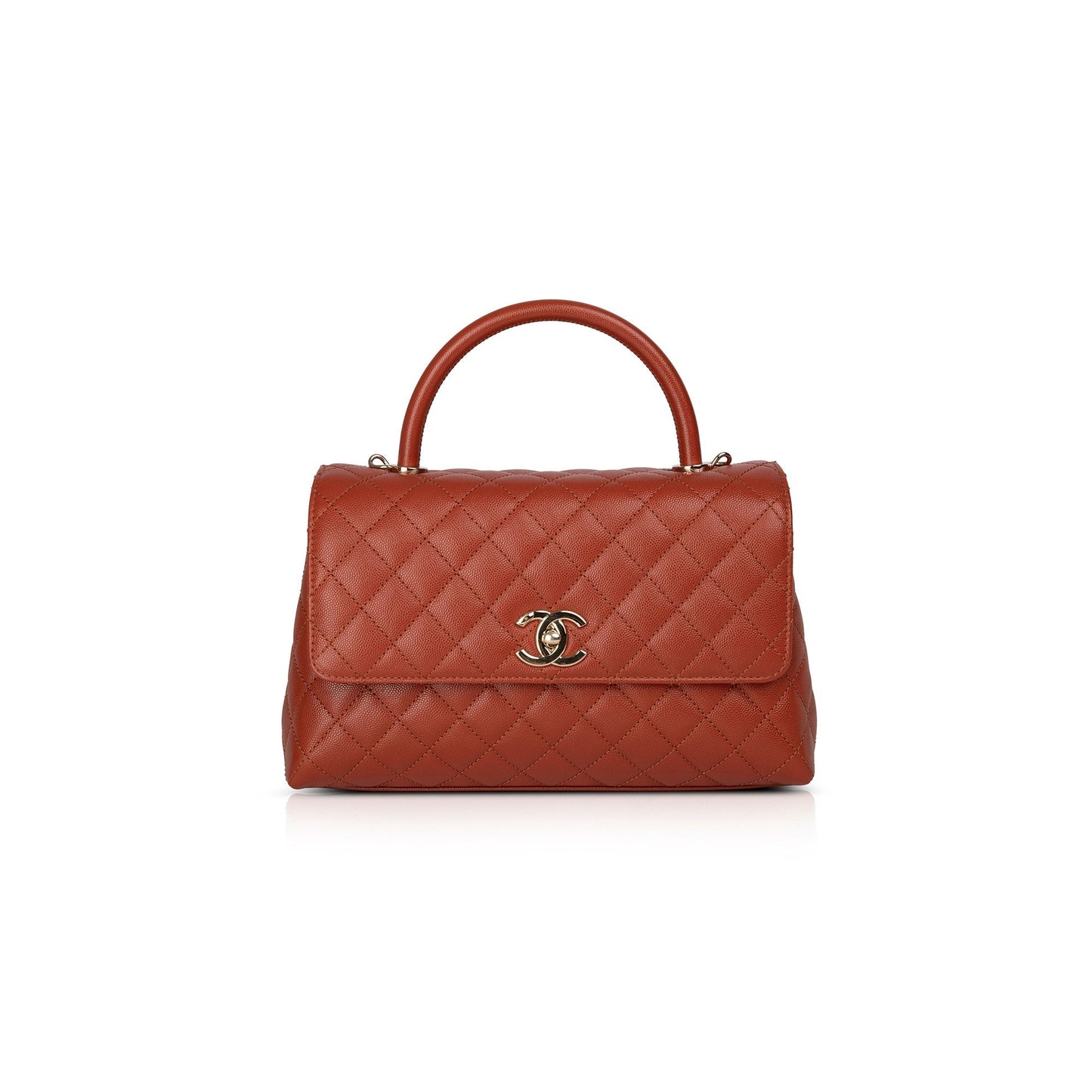 Chanel 2021 Medium Coco Handle Bag