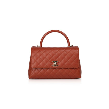 Chanel 2021 Medium Coco Handle Bag