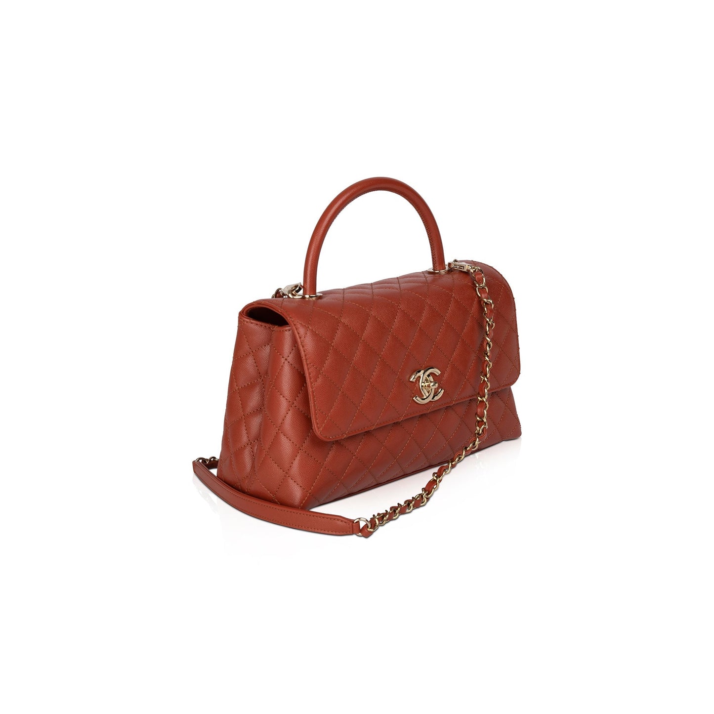Chanel 2021 Medium Coco Handle Bag