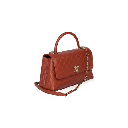 Chanel 2021 Medium Coco Handle Bag