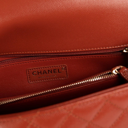 Chanel 2021 Medium Coco Handle Bag