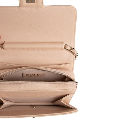 Chanel 2021 Mini Like A Wallet Flap Bag