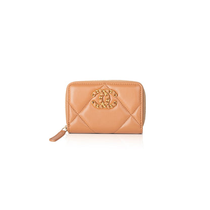 Chanel 2022 19 Zipped Coin Purse