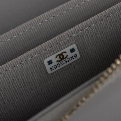 Chanel 2022 19 Zipped Coin Purse