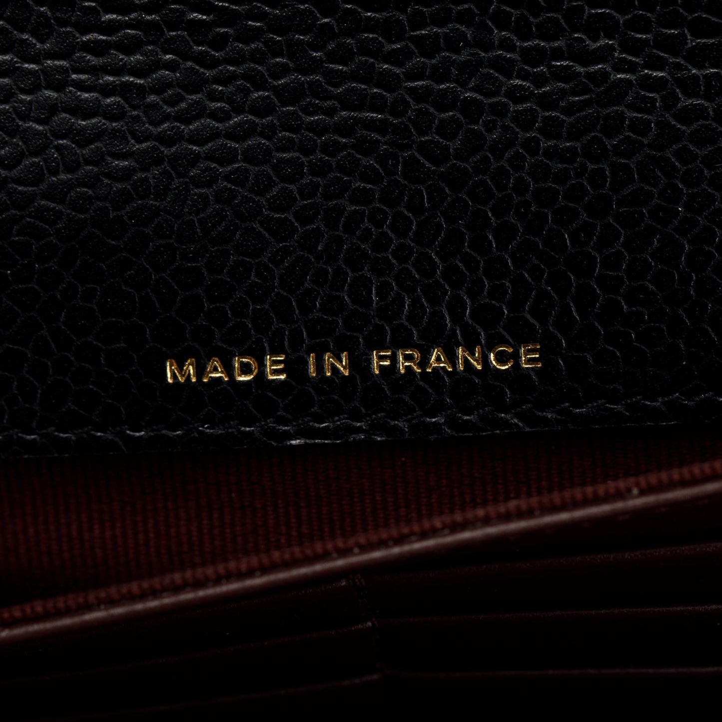 Chanel 2022 Black Caviar Classic Long Flap Wallet
