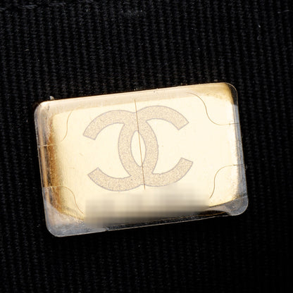 Chanel 2022 Black Lambskin Leather Trendy Wallet on Chain