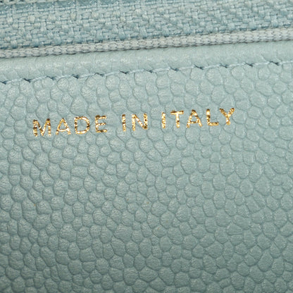 Chanel 2022 Blue Caviar Tiny CC Wallet on Chain