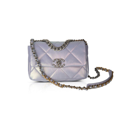 Chanel 2022 Iridescent Medium 19 Flap Bag