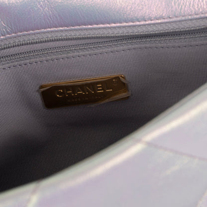 Chanel 2022 Iridescent Medium 19 Flap Bag