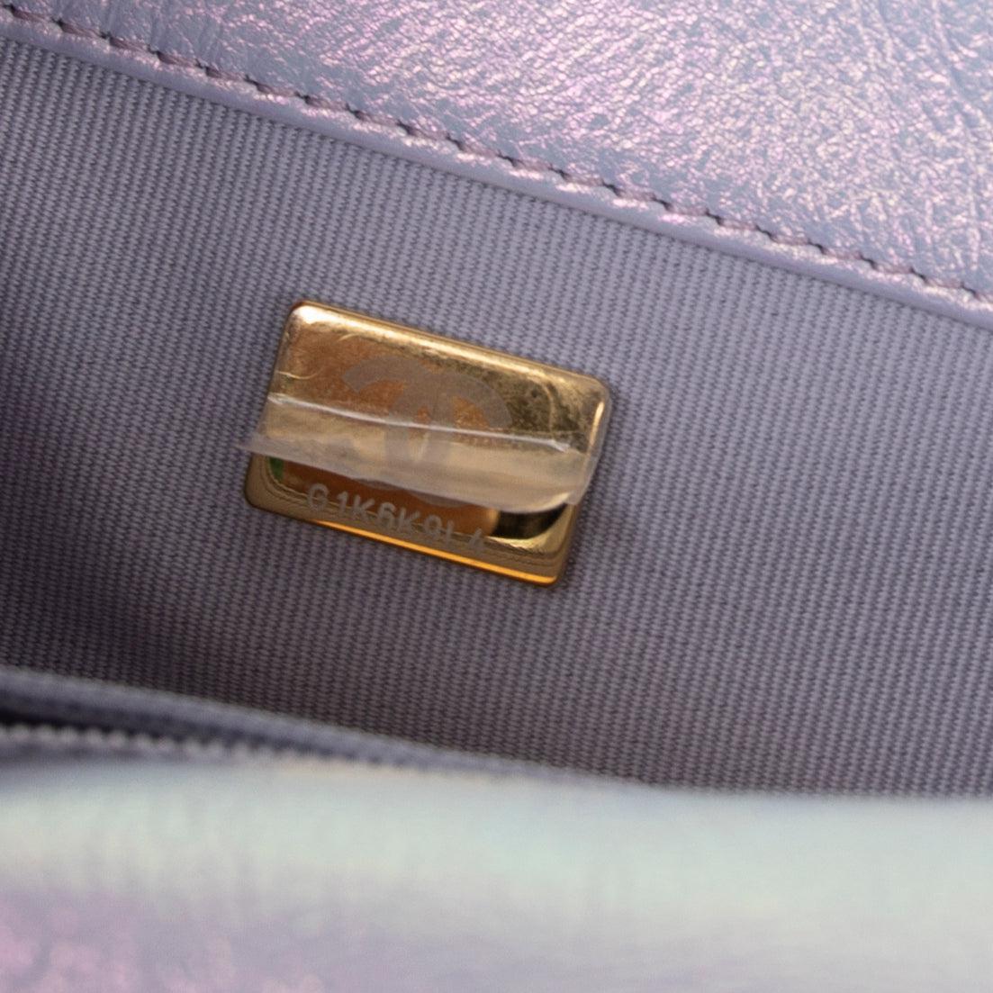 Chanel 2022 Iridescent Medium 19 Flap Bag