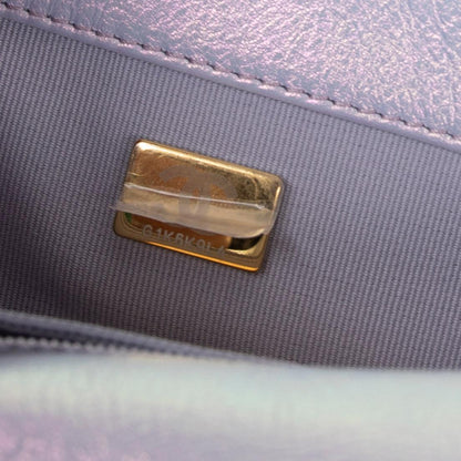 Chanel 2022 Iridescent Medium 19 Flap Bag