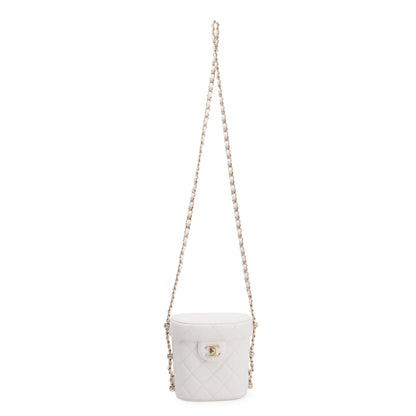 Chanel 2022 Lambskin Leather Small Vanity Case