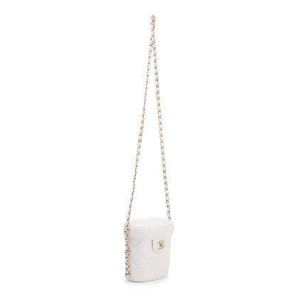 Chanel 2022 Lambskin Leather Small Vanity Case