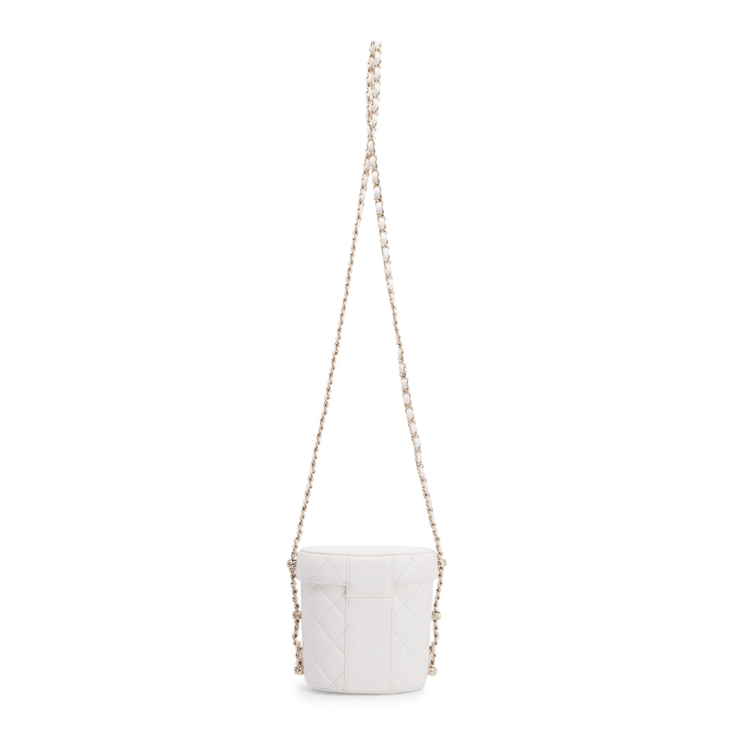 Chanel 2022 Lambskin Leather Small Vanity Case
