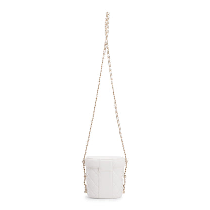 Chanel 2022 Lambskin Leather Small Vanity Case