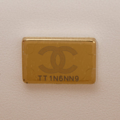 Chanel 2022 Lambskin Leather Small Vanity Case