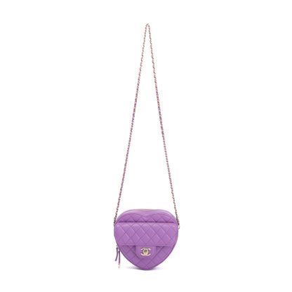 Chanel 2022 Large CC In Love Heart Bag