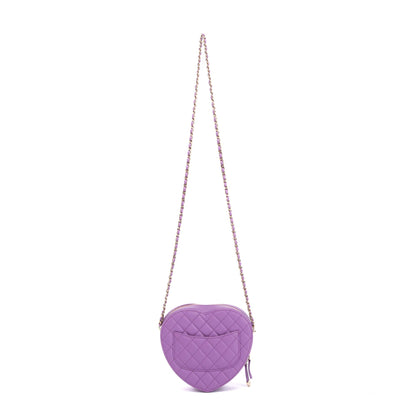 Chanel 2022 Large CC In Love Heart Bag