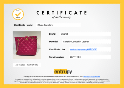 Chanel 2022 Small Pink Lambskin Leather Shopping Tote