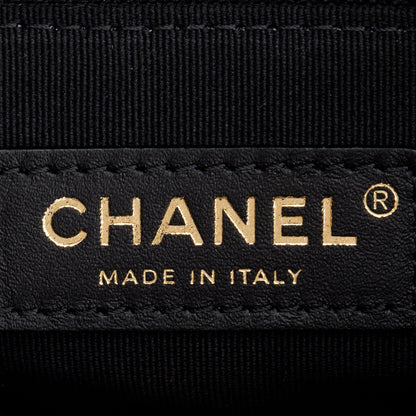 Chanel 2023 Black Caviar Quilted Leather Mini CC You Flap Bag