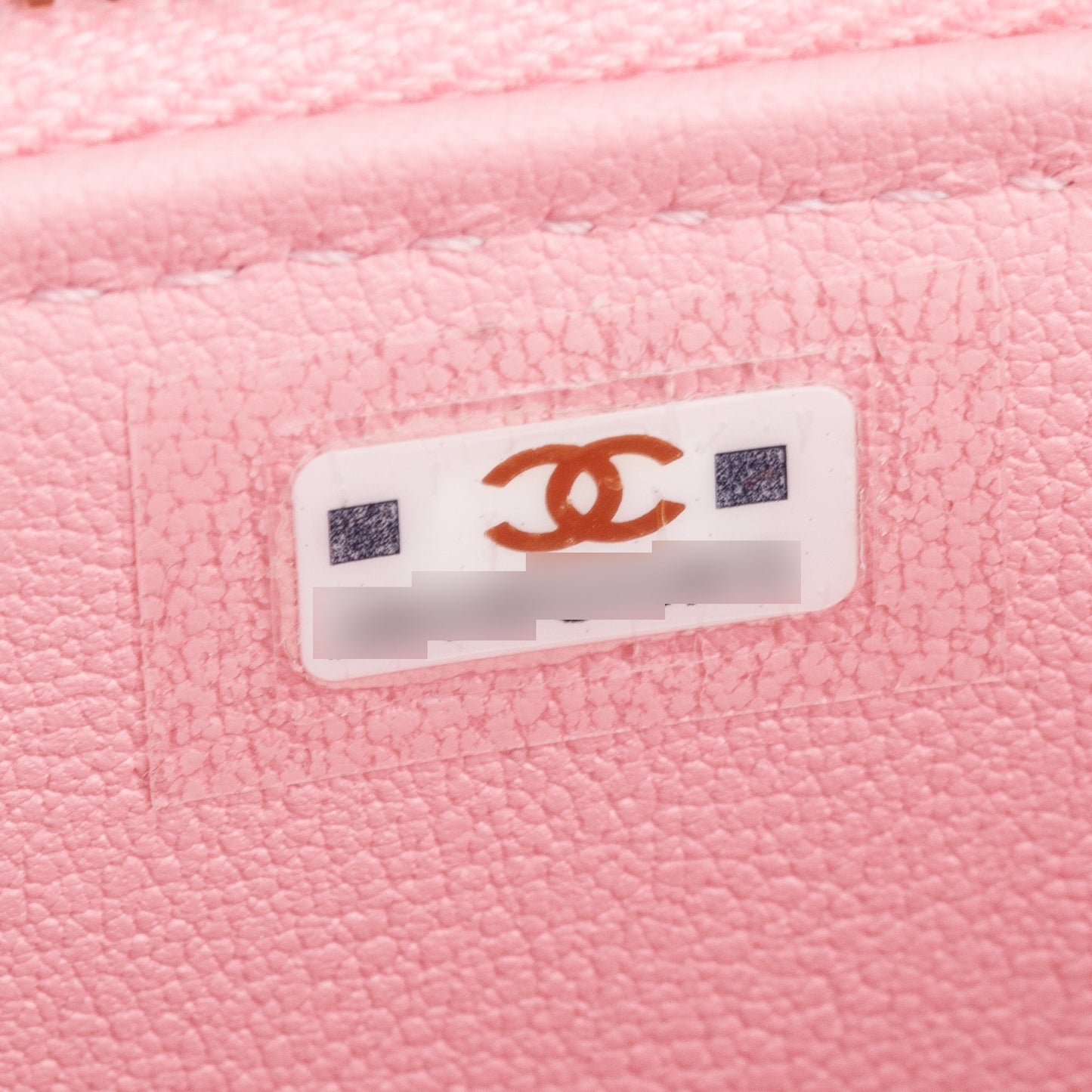 Chanel 2023 Pink Quilted Lambskin Leather Small Pick Me Up Vanity Case