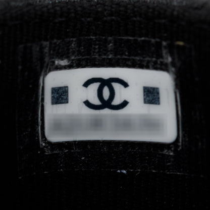Chanel 2023 So Black Lambskin Leather Classic Flap Card Holder
