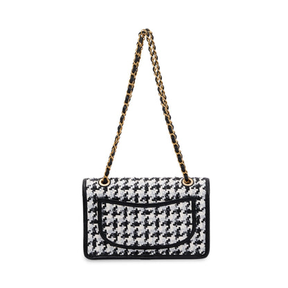 Chanel 2023 Viscose Woven Medium Flap Bag