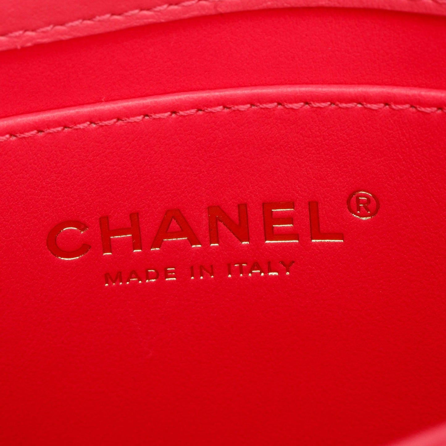 Chanel 2024 Pink Lambskin Mini Flap Bag
