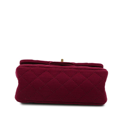 Chanel 2.55 Reissue Mini Quilted Jersey Double Flap