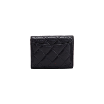 Chanel 2.55 Quilted Leather Flap Card Holder