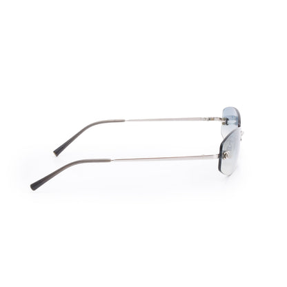 Chanel 4002 CC Logo Rimless Oval Sunglasses