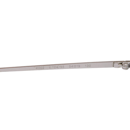 Chanel 4002 CC Logo Rimless Oval Sunglasses