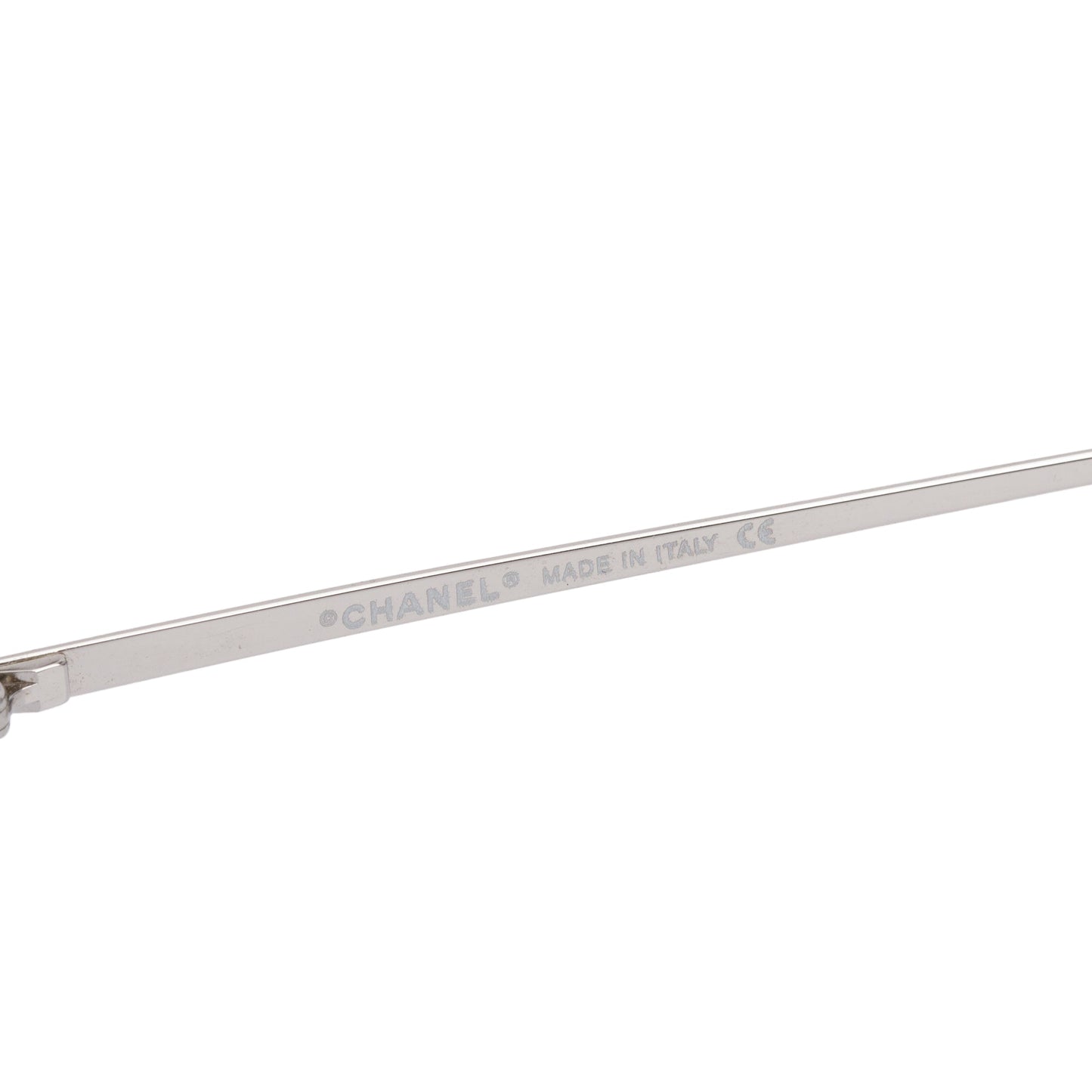 Chanel 4002 CC Logo Rimless Oval Sunglasses