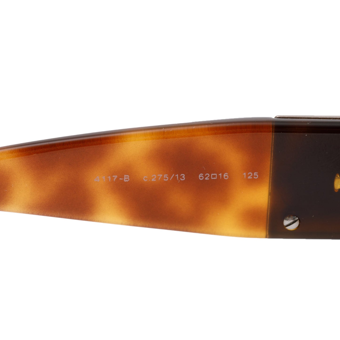 Chanel 4117-B Tortoise Acetate Crystal CC Sunglasses