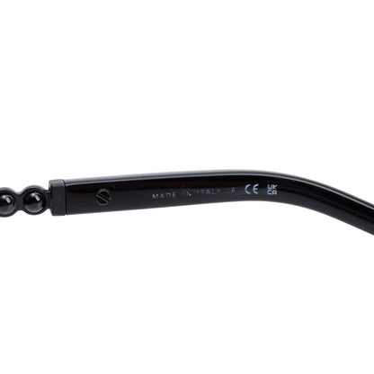 Chanel 4281-Q-H Black Acetate Chain-Link Square Sunglasses