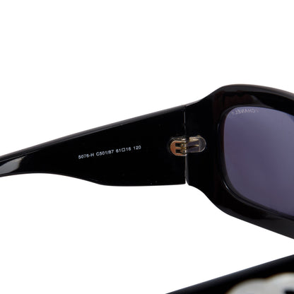 Chanel 5076-H CC Mother of Pearl Sunglasses
